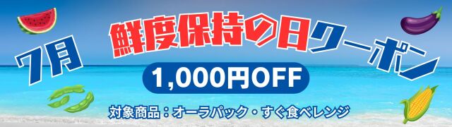 オーラパック・レンジ1000円OFF